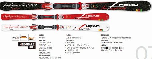 HEAD（ヘッド）2012-2013モデル | AnotherSki スキー試乗レポートまとめ
